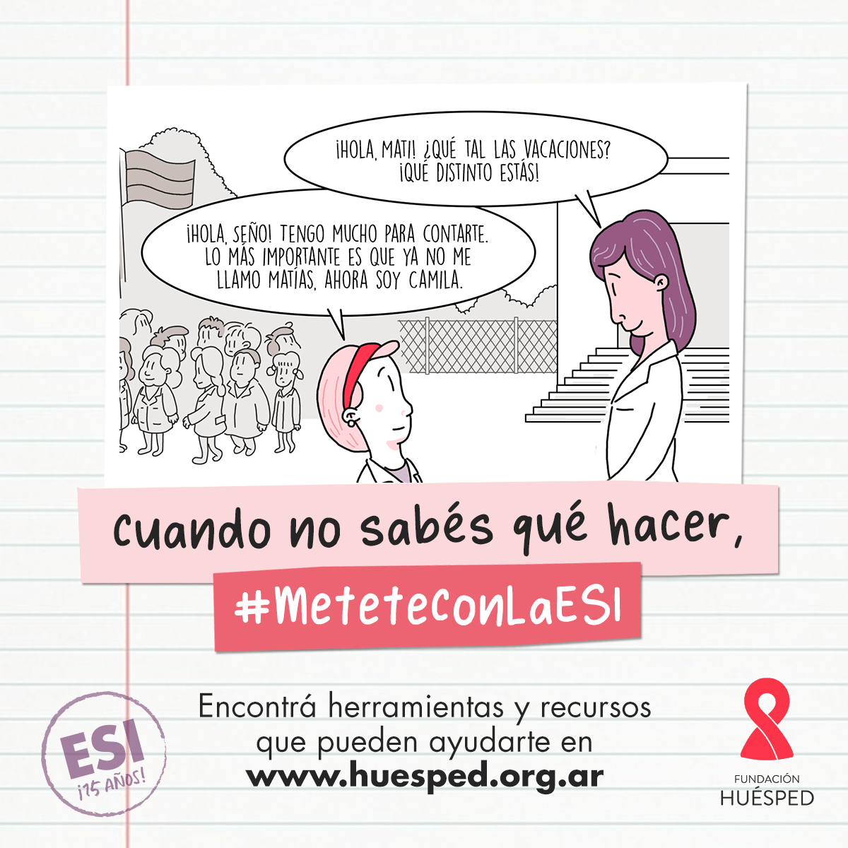 Fundación Huésped Lanza Una Campaña Sobre Esi Para Docentes De Corrientes Mega981 Corrientes 5499